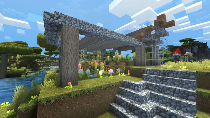 screenshot, E3 2017, Minecraft 4k edition, minecraft, game, xBox One X, 4K, application