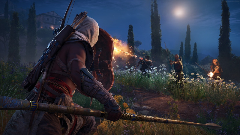 4K, E3 2017, screenshot, Assassins Creed Origins, 4k