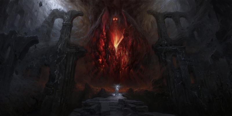 digital art, 1080P, Artem Demura, fantasy art, dark