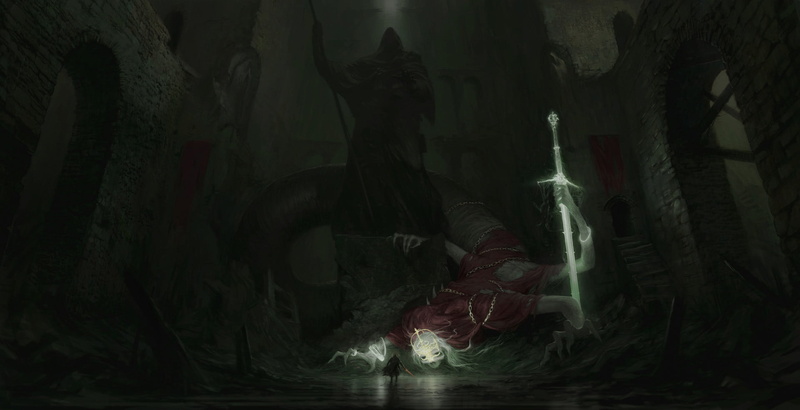 1080P, Artem Demura, fantasy art, dark, digital art
