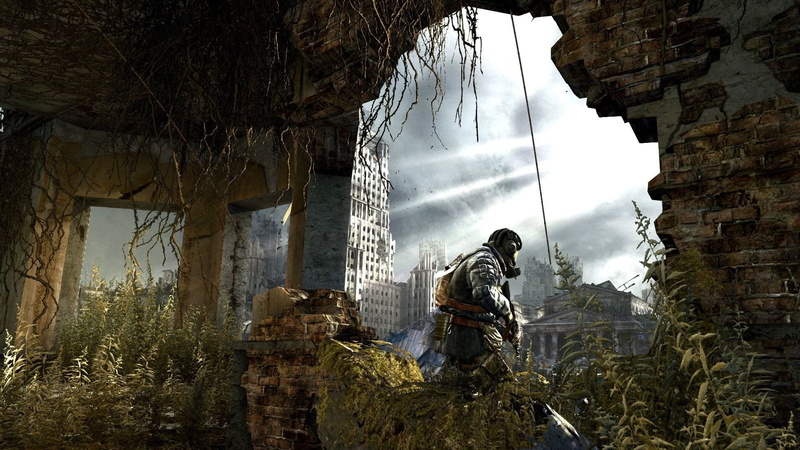 desktop, metro, male, building, activity, representation, tree, 1080P, day, outdoors, architecture, anime, one person, plant, history, solid, character