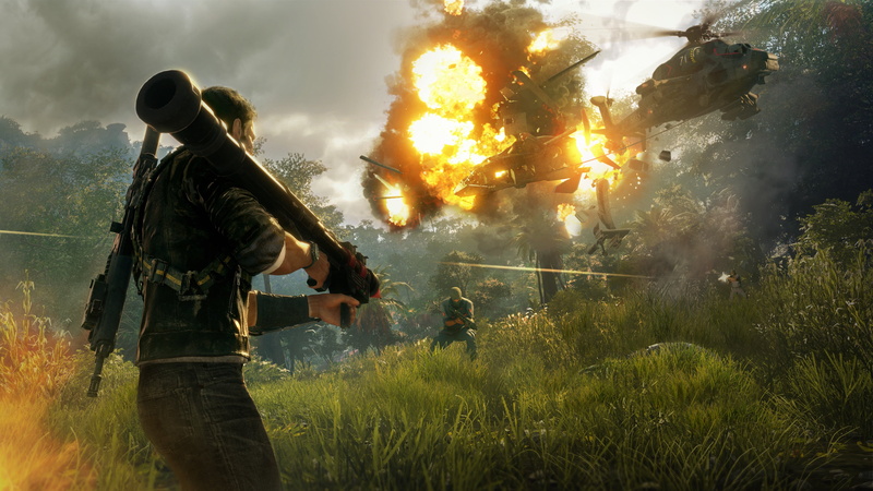 E3 2018, 4K, Just Cause 4, game, Microsoft