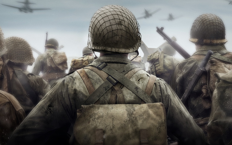 2K, soldier, video games, Call of Duty World War II