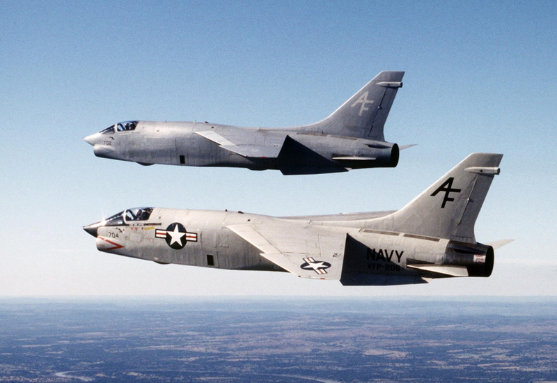 crusader, fighter, army, jets, f 8, marine, usa, 1080P, aircrafts, vought