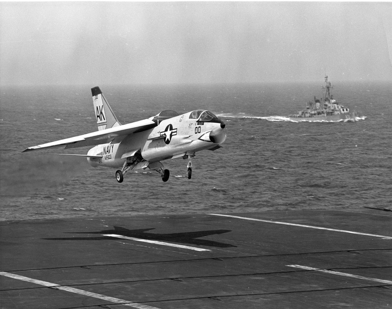 crusader, vought, usa, jets, aircrafts, army, marine, 2K, f 8, fighter