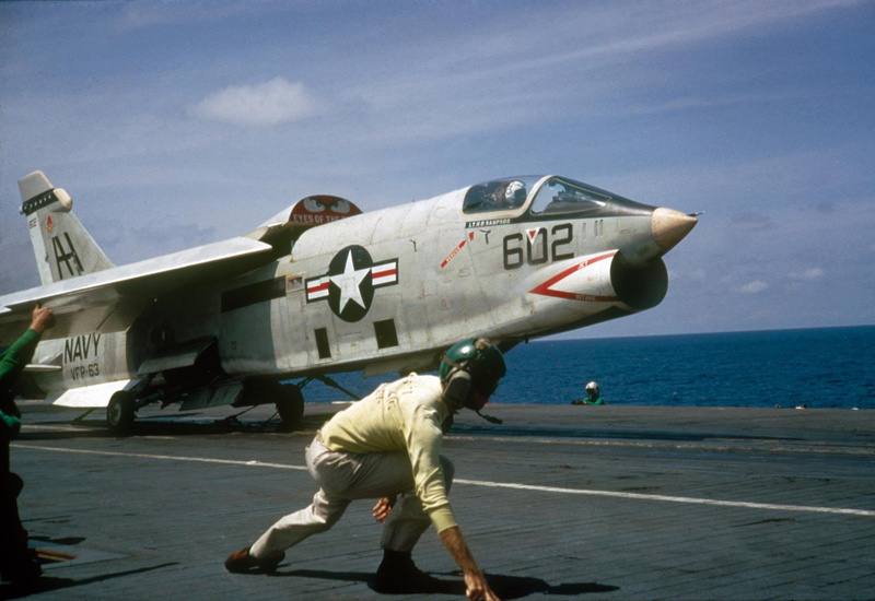 vought, crusader, jets, f 8, aircrafts, usa, 1080P, army, fighter, marine