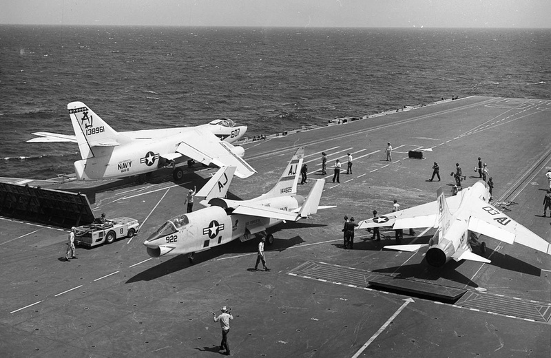 usa, army, 720P, aircrafts, vought, jets, crusader, f 8, fighter, marine