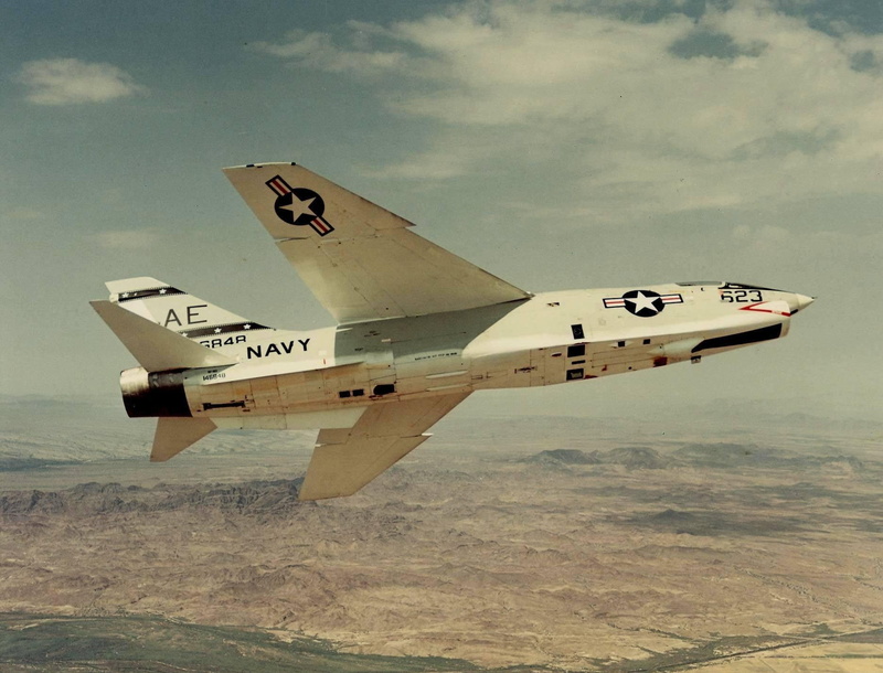 crusader, army, fighter, vought, aircrafts, jets, 720P, usa, f 8, marine