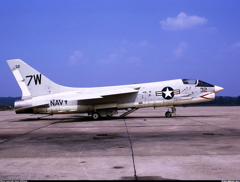 usa, army, vought, f 8, aircrafts, jets, marine, crusader, 720P, fighter