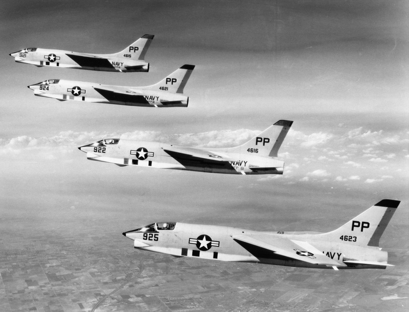 aircrafts, jets, crusader, f 8, vought, army, marine, 2K, usa, fighter