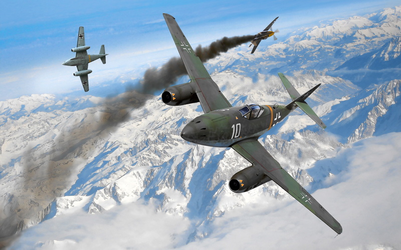 messerschmitt me 262, 1080P