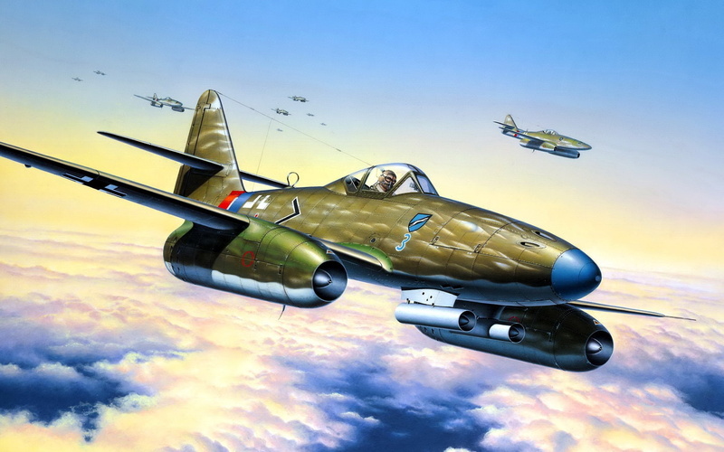 1080P, Military Aircrafts, Messerschmitt Me 262