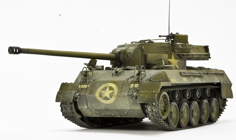 artillery, M18 Hellcat, 4K, installation, toy, model, self-propelled