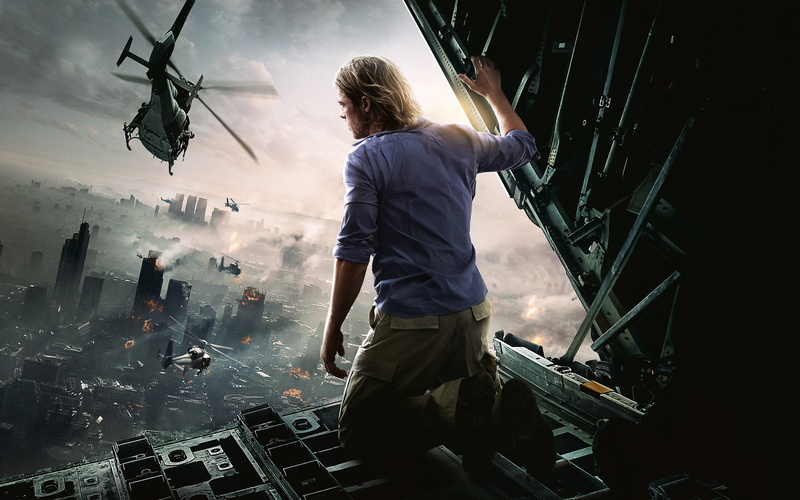 Movie, Pitt, 2K, World, Brad, war, z