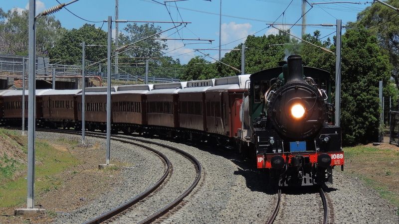 rail transportation, train, outdoors, no people, traffic, australia, mode of transportation, train - vehicle, electricity, rail, nature, day, travel, sky