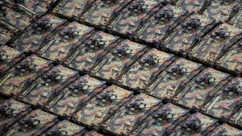 tanks, black, Bundeswehr, 4K, green, storage, infantry fighting vehicle, Marder, depot activity, IFV