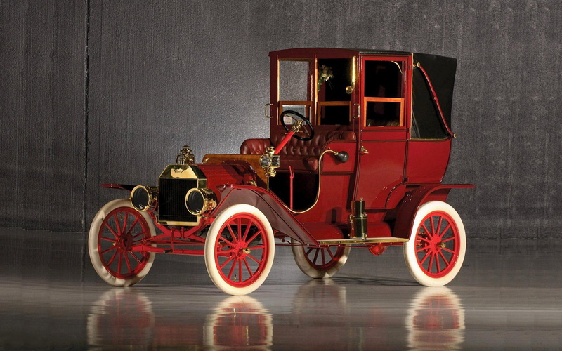 ford model t, red, model, car, 1920x1200, cars, ford, 1080P, t, classic