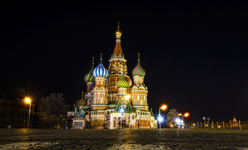 Moscow, 5K, The Kremlin, Red Square, St. Basils Cathedral, Kremlin, Russia