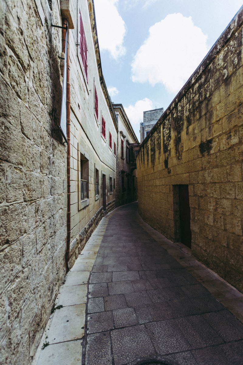 day, concrete, street to nowhere, building exterior, direction, geek, nature, beige, malta, footpath, brick, wall - building feature, the way forward, wall