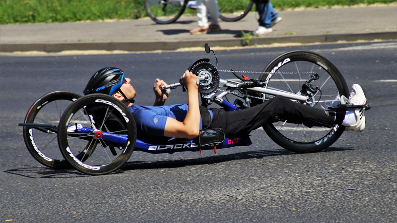 player, traffic, race, bicycle, street, city, fast, marathon, human limb, games, the passion of the christ, one, speed, hobby, active, one person, transportation