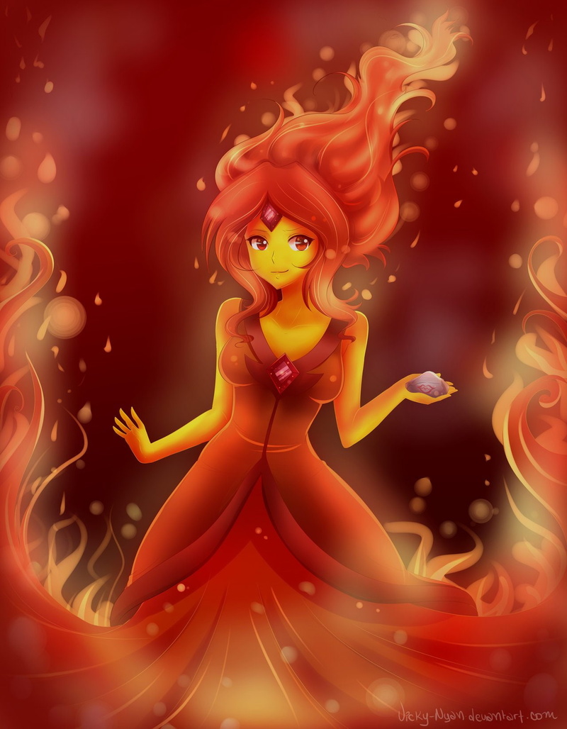 Adventure Time, Flame Princess, 720P, Cartoon
