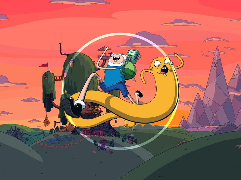 Jake The Dog, circle, BMO, 1080P, Overlay, Finn The Human