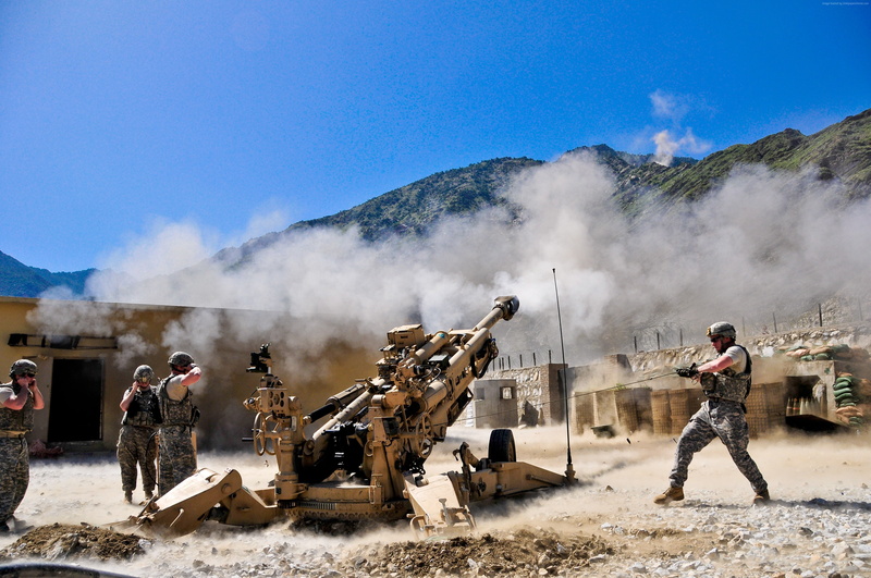 4K, US Army, artillery