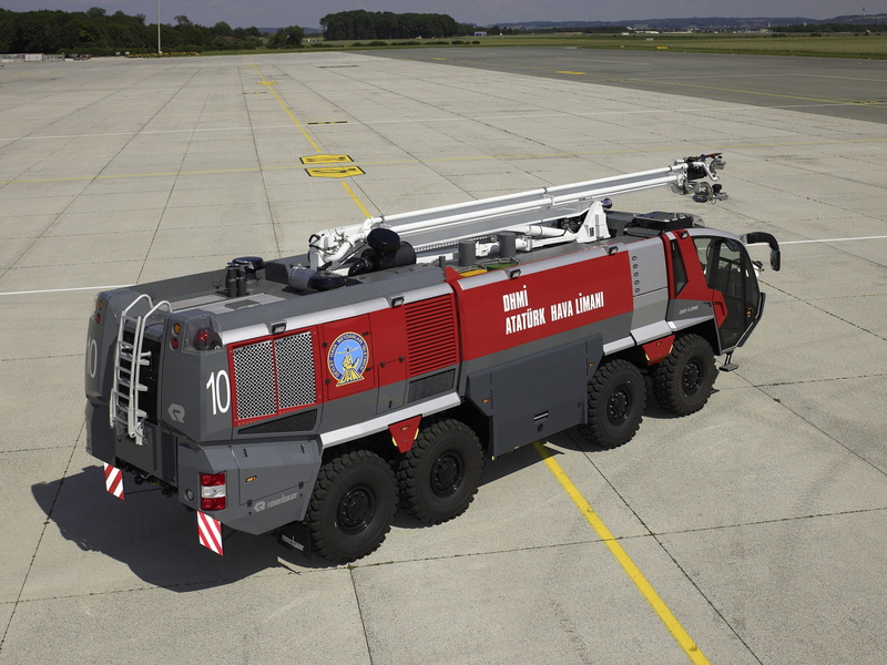 43 1000, rosenbauer, 12500 1500, panther, man, firetruck, s x, 1080P, 2005, 8x8