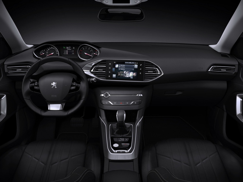 2014, peugeot, 308, stationwagon, 1080P, interior