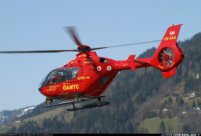 eurocopter, ec 135, helicopter, austria, medical, aircraft, rescue, 4K