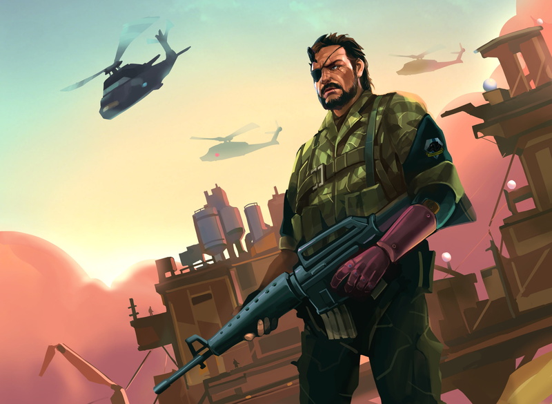 Metal Gear Solid, Soldier, 1080P, Metal Gear Solid V: The Phantom Pain, Big Boss (Metal Gear Solid)