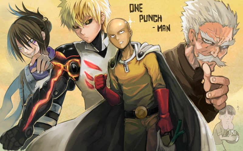 two people, Bang (One-Punch Man), young adult, real people, adult, clothing, One-Punch Man, Saitama (One-Punch Man), indoors, human representation, women