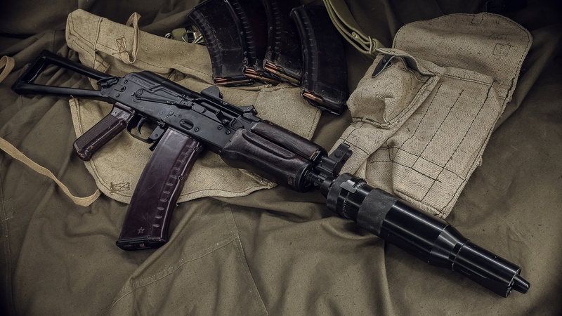 assault Rifle, AKS-74U, weapon, 1080P, machine