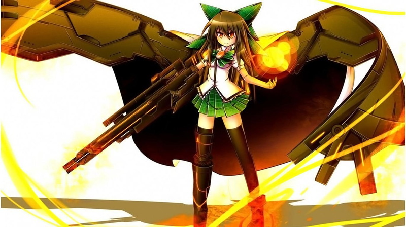 Touhou, 720P, Utsuho Reiuji, Anime