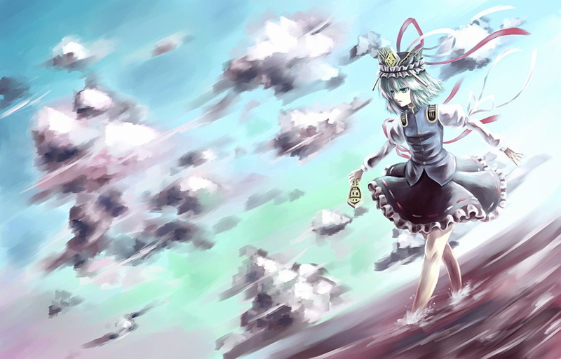 touhou, games, video, shikieiki, yamaxanadu, paseri, anime, illustrator, girls, 720P