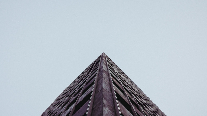 skyscraper, city, cityscape, block, glass - Material, low, built Structure, sky, blue, outdoors, steel, gray, asia, reflection, 4K, office Building, modern