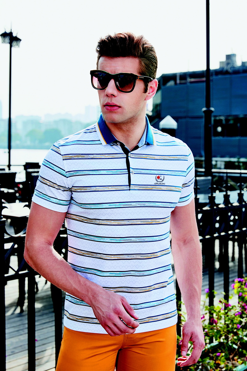 sunlight, brand mens, glasses, real people, Brand, MenS, striped, casual clothing, young adult, young men, outdoors, front view, only men, lifestyles, golden