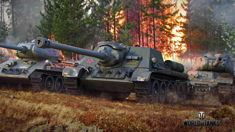 tank, T-34-85, tanks, 1080P, World of Tanks, SU-122, USSR, WoT, BigWorld, Wargaming.Net