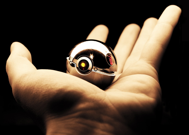 Abstract, anime, balls, poke, digital, laboratories, Poke Balls, Aperture Laboratories, Video Games, aperture, digital art, art, video, 2K, games, hd