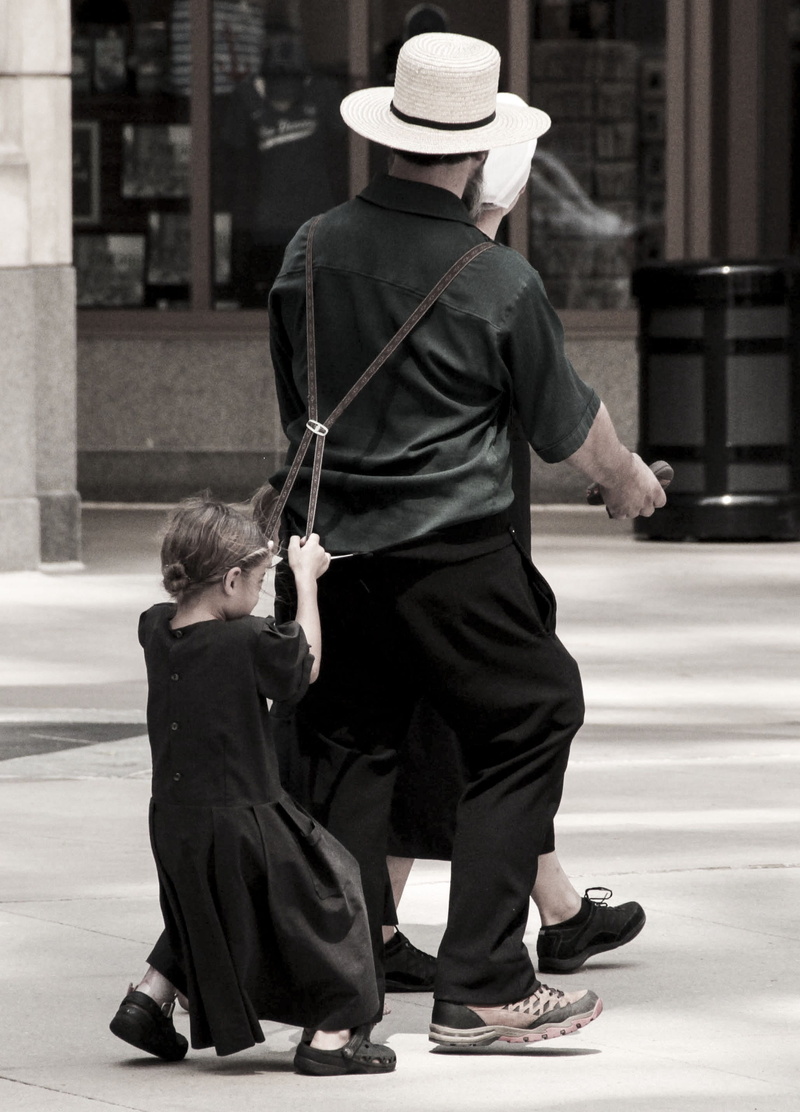 women, casual clothing, adult, full length, clothing, city, chicago, hat, walking, senior adult, rear view, senior women, playtime, females, bonding, real people