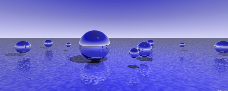 ball, crystal ball, forecasting, balls, purple, copy space, horizon over water, close-up, nature, marbles, sky, space, blue background, sphere, transparent