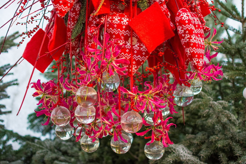 decoration, glaskugeln, tree, christmas ornament, outdoors, 1080P, nature, festive decorations, hanging, ribbon, merry christmas, large group of objects
