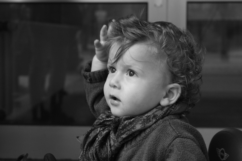 males, innocence, close-up, one person, clothing, childhood, headshot, indoors, portrait, looking, baby, looking away, men, boy, real people, small child