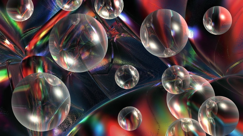 circle, reflection, transparent, backgrounds, bubble, curve, shape, decoration, bubbles, colors, space, design, fragility, pattern, sphere, abstract, creativity