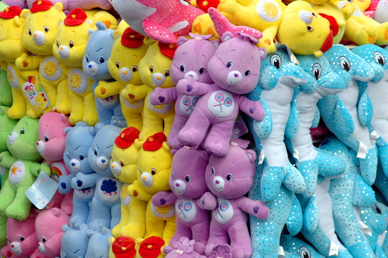 stuffed animals, prize, animal representation, full frame, for sale, stuffed, amusement, doll, multi Colored, leisure, plush, handmade, play, representation