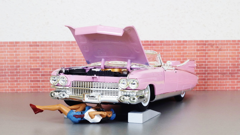 oldtimer, usa, luggage, america, mode of transportation, toy car, vehicle, business, convertible, auto, 4K, model car, classic, studio shot, workshop