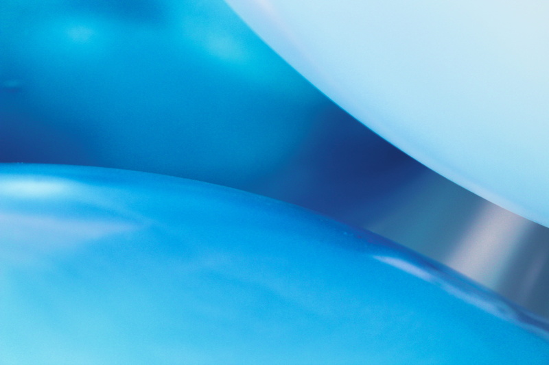 no people, close-up, icing, bright, curve, backgrounds, shiny, purple, cake, ball, 5K, graphics, turquoise colored, blue background, easter egg, abstract