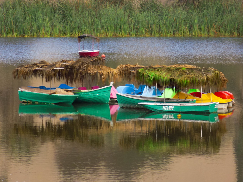 rowboat, plant, nautical vessel, tree, 5K, transportation, lake, outdoors, fishing boat, tranquil scene, no people, reflection, scenics - nature, mode of transportation