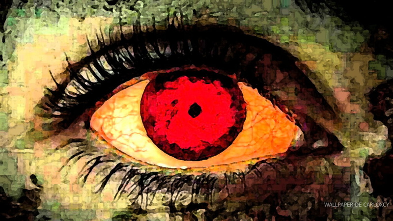 full frame, art and craft, 720P, zombies, paint, creativity, yellow, painting, textured, craft, black, red, multi colored, indoors, geometric shape, circle