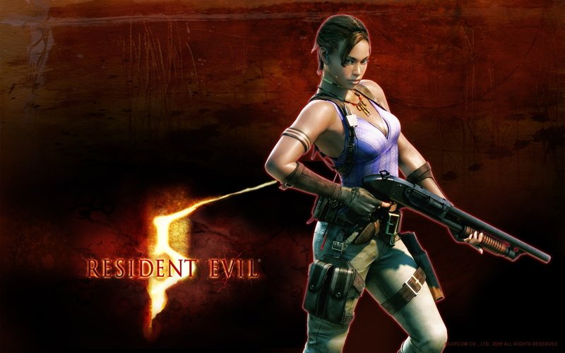 art, 720P, resident, evil, video, Video Games, Resident Evil 5, hd, games